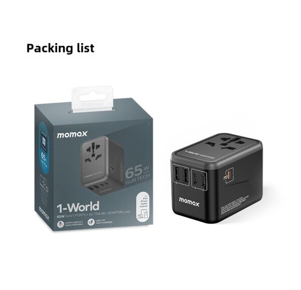 Momax Universal Travel Adapter - Image 3