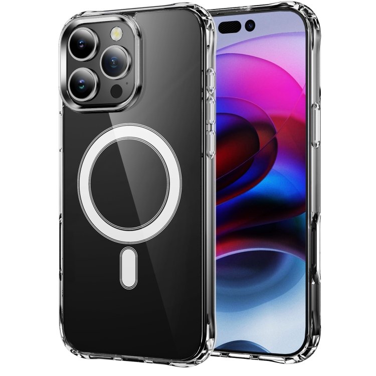 Four Corner Airbags MagSafe Magnetic Phone Case, For iPhone 18, For iPhone 18 Pro, For iPhone 18 Pro Max, For iPhone 17e / 16e, For iPhone 16 Pro Max, For iPhone 16 Pro, For iPhone 16 Plus, For iPhone 16, For iPhone 15 Pro Max, For iPhone 15 Pro...