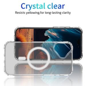 Four Corner Airbags MagSafe Magnetic Phone Case, For iPhone 18, For iPhone 18 Pro, For iPhone 18 Pro Max, For iPhone 17e / 16e, For iPhone 16 Pro Max, For iPhone 16 Pro, For iPhone 16 Plus, For iPhone 16, For iPhone 15 Pro Max, For iPhone 15 Pro... - Image 2