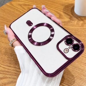Electroplating MagSafe Phone Case, For iPhone 18, For iPhone 18 Pro, For iPhone 18 Pro Max, For iPhone 17e / 16e - Image 14