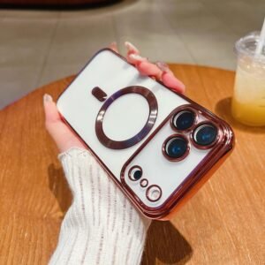 Electroplating MagSafe Phone Case, For iPhone 18, For iPhone 18 Pro, For iPhone 18 Pro Max, For iPhone 17e / 16e - Image 29