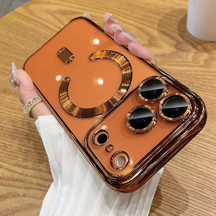 Electroplating MagSafe Phone Case, For iPhone 18, For iPhone 18 Pro, For iPhone 18 Pro Max, For iPhone 17e / 16e