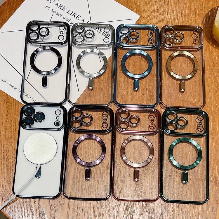 Electroplating MagSafe Phone Case, For iPhone 18, For iPhone 18 Pro, For iPhone 18 Pro Max, For iPhone 17e / 16e