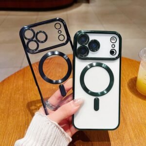 Electroplating MagSafe Phone Case, For iPhone 18, For iPhone 18 Pro, For iPhone 18 Pro Max, For iPhone 17e / 16e - Image 3