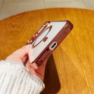 Electroplating MagSafe Phone Case, For iPhone 18, For iPhone 18 Pro, For iPhone 18 Pro Max, For iPhone 17e / 16e - Image 5