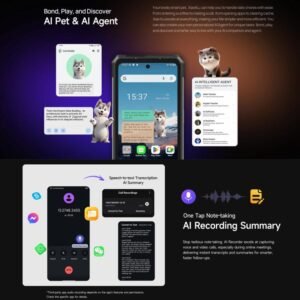 Ulefone Armor 34 Pro+ Projector, 16GB+512GB, Night Vision, IP68/IP69K Rugged Phone, 6.95 inch Android 15 MediaTek Dimensity 7400X Octa Core, Network: 5G, NFC, OTG, Armor 34 Pro+ - Image 21