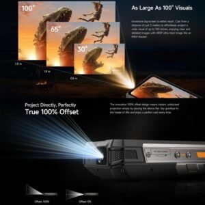 Ulefone Armor 34 Pro+ Projector, 16GB+512GB, Night Vision, IP68/IP69K Rugged Phone, 6.95 inch Android 15 MediaTek Dimensity 7400X Octa Core, Network: 5G, NFC, OTG, Armor 34 Pro+ - Image 6