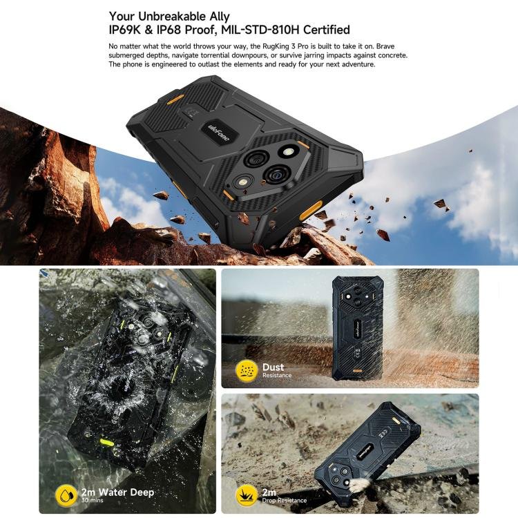Ulefone RugKing 3 Pro 8GB+128GB