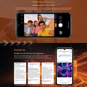 Oukitel WP68 Air 5G Rugged Phone, 12GB+512GB, Night Vision, Fingerprint Identification, 6.88 inch Android 15 MediaTek Dimensity 7025 Octa Core, NFC, OTG, Network: 5G - Image 14