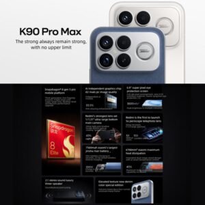 Xiaomi Redmi K90 Pro Max, 12GB+512GB, 6.9 inch Xiaomi HyperOS 3 Snapdragon 8 Elite Gen 5 Octa Core, NFC, Network: 5G, 12GB+512GB - Image 4