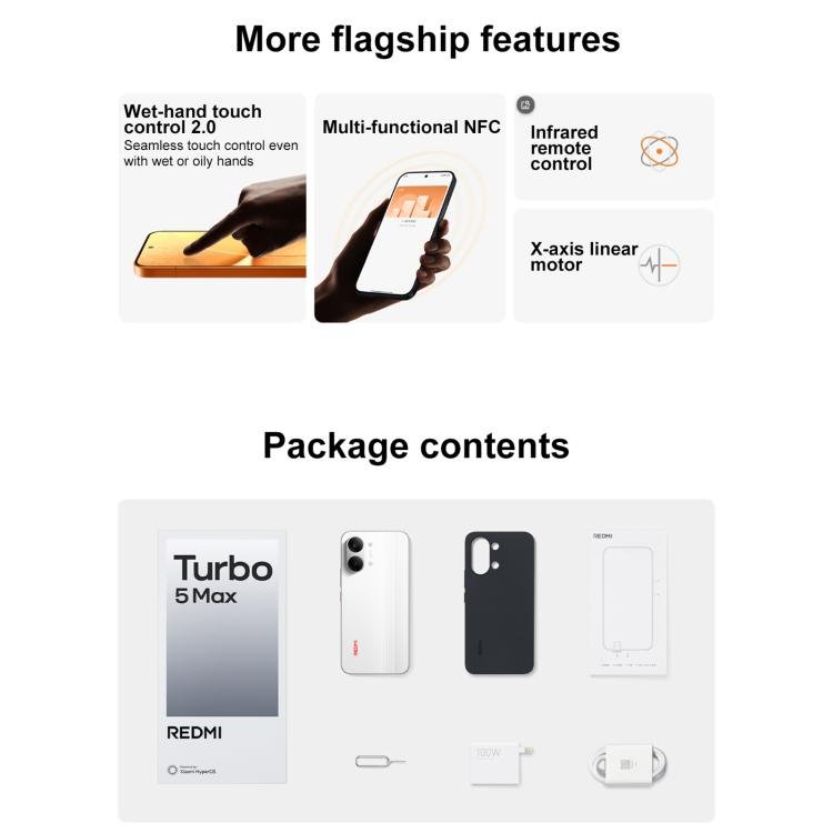 Xiaomi REDMI Turbo 5 Max Hyper OS 3
