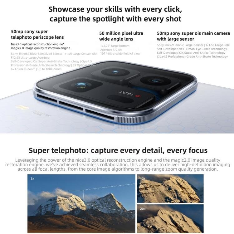 vivo iQOO 15 Ultra 24GB+1TB  Ultrasonic 3D Fingerprint,