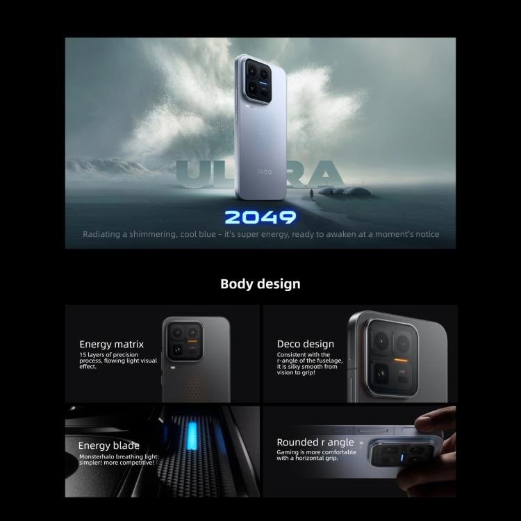 vivo iQOO 15 Ultra 24GB+1TB  Ultrasonic 3D Fingerprint,