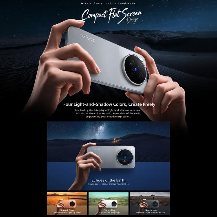 vivo X500 Pro, 12GB+512GB, 3D Ultrasonic Fingerprint