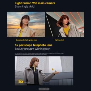 Xiaomi POCO X8 Ultra Global, 16GB+512GB, In-screen Fingerprint, 6.59 inch Xiaomi HyperOS 3 Snapdragon 8 Elite Gen 5 Octa Core, NFC, Network: 5G, 16GB+512GB - Image 16