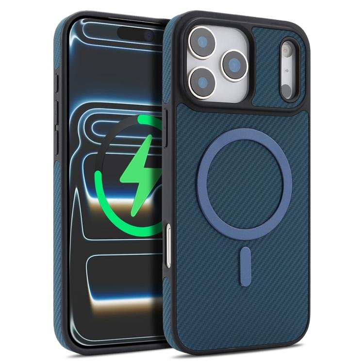 Carbon Fiber MagSafe Faux Leather Phone Case, For iPhone Duo, For iPhone 18 Pro, For iPhone 18 Pro Max, For iPhone 17 Pro Max, For iPhone 17 Pro, For iPhone 17, For iPhone Air, For iPhone 16 Pro Max, For iPhone 16 Pro