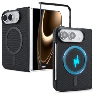 Carbon Fiber MagSafe Faux Leather Phone Case, For iPhone Duo, For iPhone 18 Pro, For iPhone 18 Pro Max, For iPhone 17 Pro Max, For iPhone 17 Pro, For iPhone 17, For iPhone Air, For iPhone 16 Pro Max, For iPhone 16 Pro - Image 9