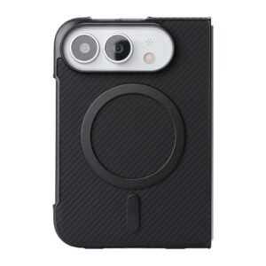 Carbon Fiber MagSafe Faux Leather Phone Case, For iPhone Duo, For iPhone 18 Pro, For iPhone 18 Pro Max, For iPhone 17 Pro Max, For iPhone 17 Pro, For iPhone 17, For iPhone Air, For iPhone 16 Pro Max, For iPhone 16 Pro - Image 2
