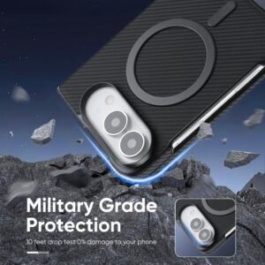Carbon Fiber MagSafe Faux Leather Phone Case, For iPhone Duo, For iPhone 18 Pro, For iPhone 18 Pro Max, For iPhone 17 Pro Max, For iPhone 17 Pro, For iPhone 17, For iPhone Air, For iPhone 16 Pro Max, For iPhone 16 Pro - Image 7