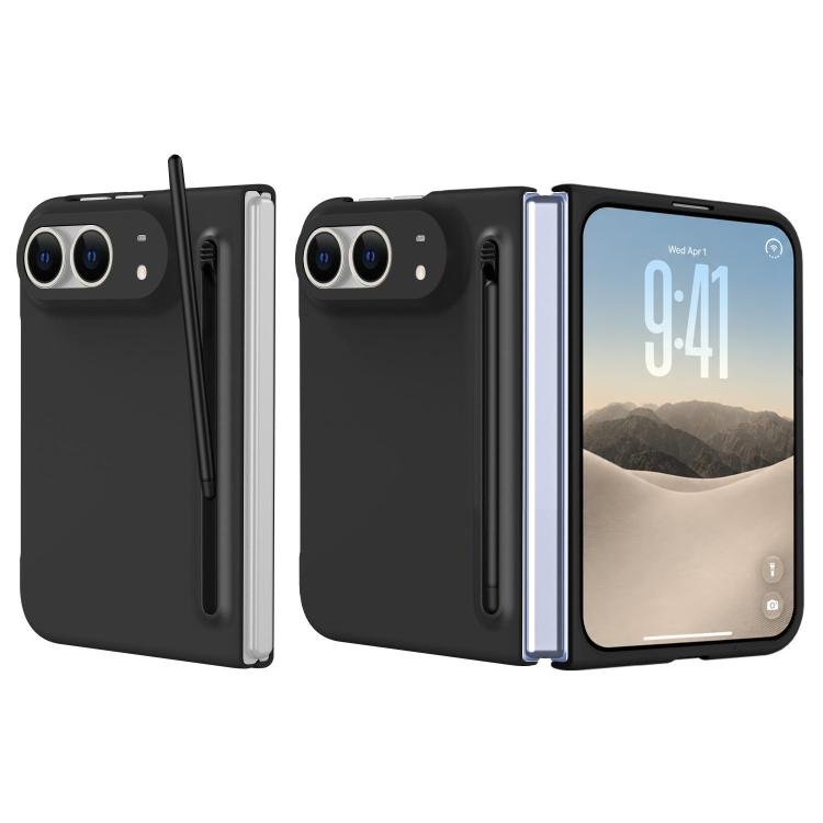 Shockproof Phone Case for iPhone Duo – Skinfeel Matte Finish Black
