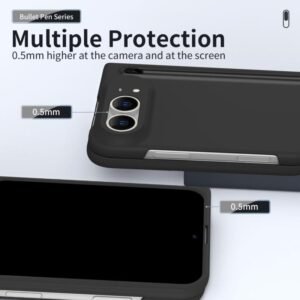 Shockproof Phone Case for iPhone Duo – Skinfeel Matte Finish Black