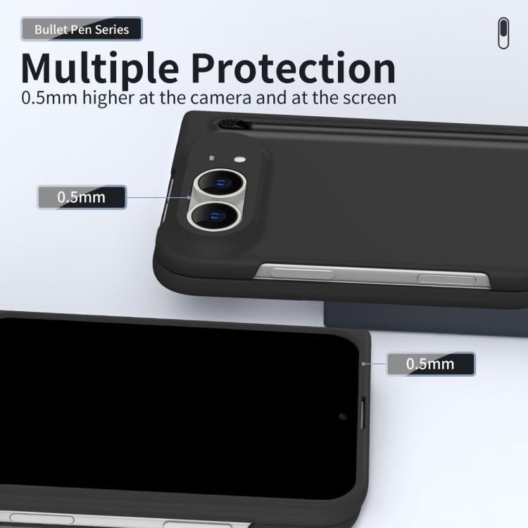 Shockproof Phone Case for iPhone Duo – Skinfeel Matte Finish Black