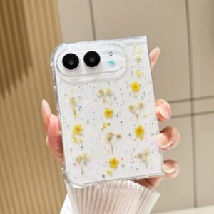 Gypsophila Flowers Pattern TPU Protective Phone Case, For iPhone Duo - Image 9