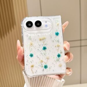 Gypsophila Flowers Pattern TPU Protective Phone Case, For iPhone Duo - Image 10